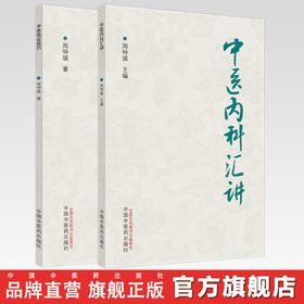 套装2本 中医内科汇讲+中医临证技巧 周仲瑛 主编 中国中医药出版社 中医临床 内科 书籍