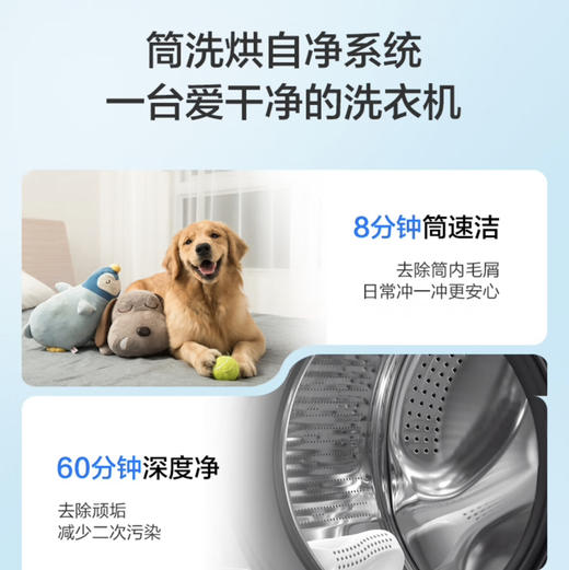 海尔（Haier）洗衣机 XQG100-HBD12366 商品图9