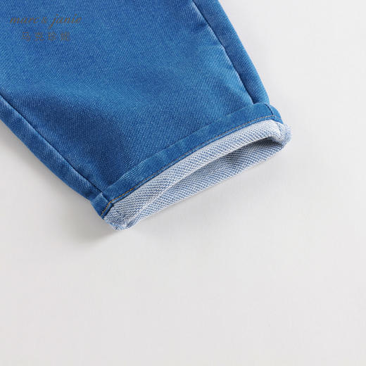 马克珍妮秋装新款 男童微弹直筒牛仔裤 儿童休闲裤子231678 商品图4