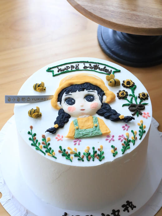 浮雕手绘可爱小女孩 商品图0