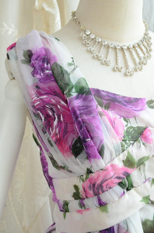 【投稿】喵娘精工@M74《Larose·拉萝丝玫瑰》vintage连衣裙 商品图6