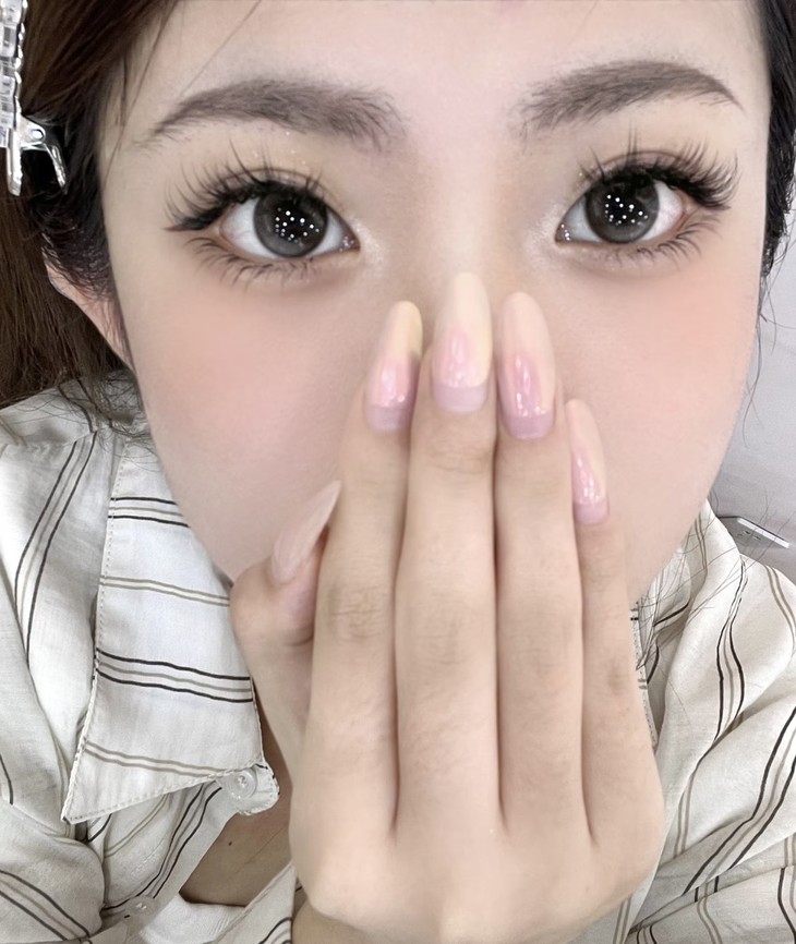 LILIAN美瞳 年抛隐形眼镜 珞咖 14.5mm 1副/2片 左右度数可不同-VVCON美瞳商城16