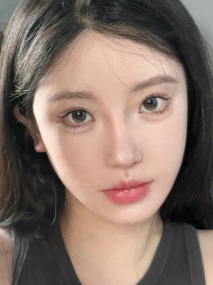 LILIAN美瞳 年抛隐形眼镜 珞咖 14.5mm 1副/2片 左右度数可不同-VVCON美瞳商城15