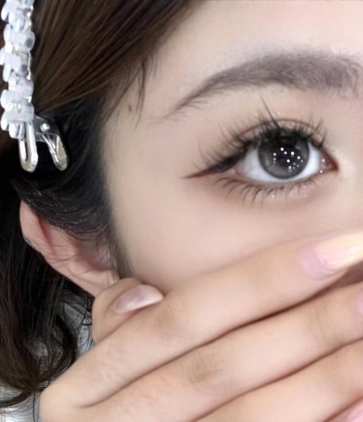 LILIAN美瞳 年抛隐形眼镜 珞咖 14.5mm 1副/2片 左右度数可不同-VVCON美瞳商城17