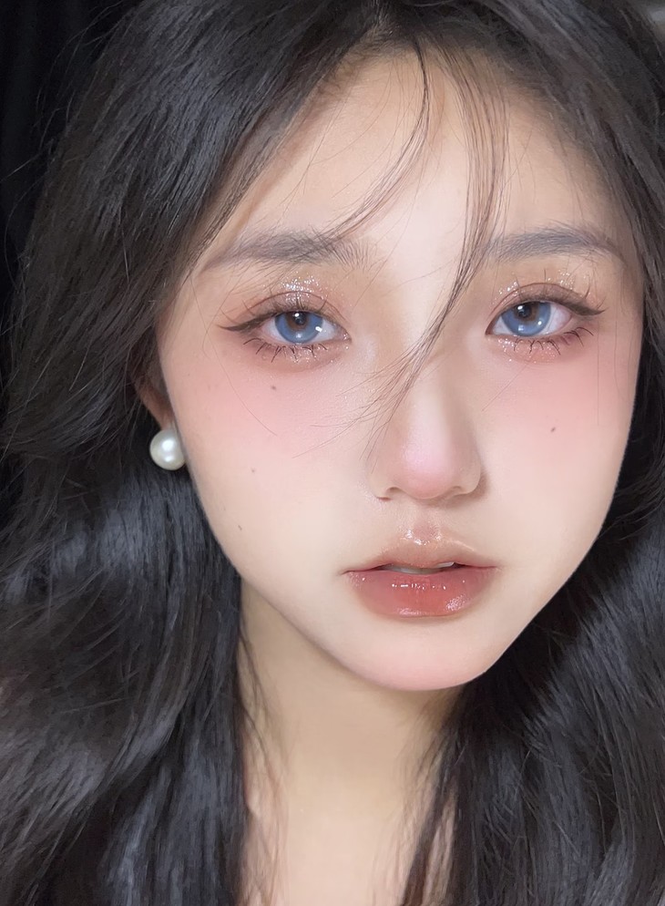LILIAN美瞳 年抛隐形眼镜 天目 14.5mm 1副/2片 左右度数可不同-VVCON美瞳商城14