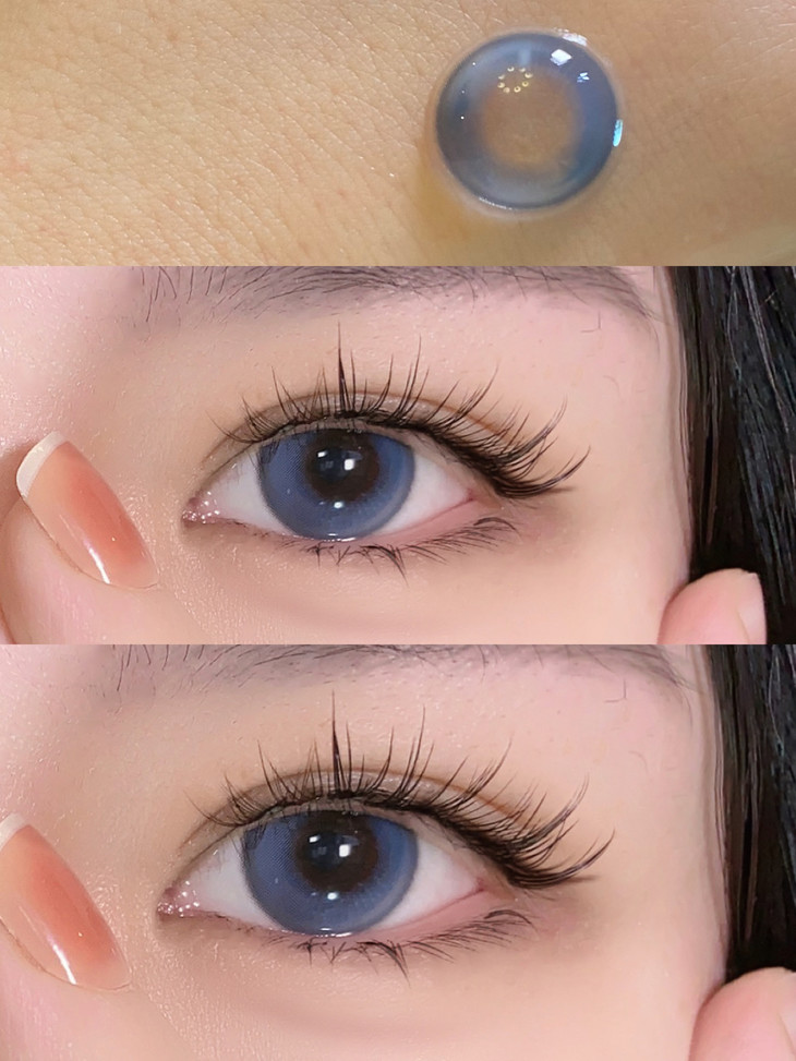 LILIAN美瞳 年抛隐形眼镜 天目 14.5mm 1副/2片 左右度数可不同-VVCON美瞳商城7