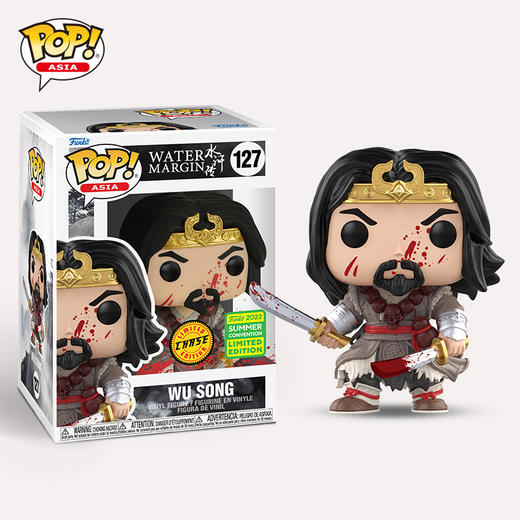Funko POP! Asia Water Margin Wu Song 亚洲系列限定款 水浒传 武松手办公仔摆件 商品图3