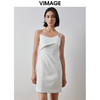 VIMAGE纬漫纪秋季新款优雅吊带连衣裙V2077608 商品缩略图0