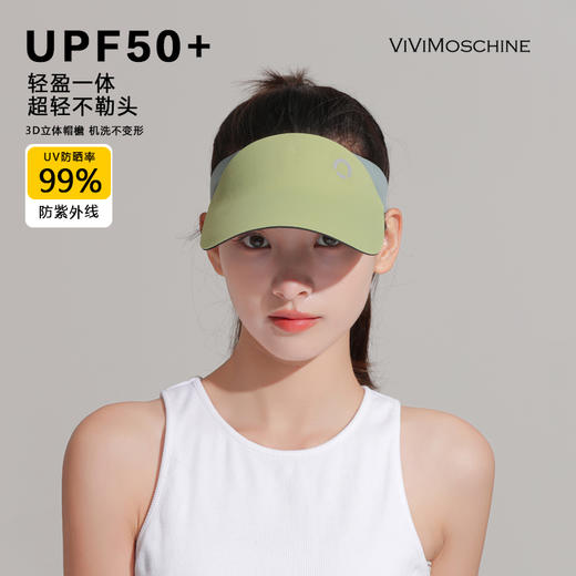 防晒不勒头，让你运动0负担   亲子款超轻防晒帽UPF50+ 商品图0