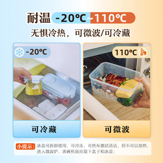 树可保鲜盒移动小冰箱食品级塑料水果密封微波炉加热便携外出安全 商品图3