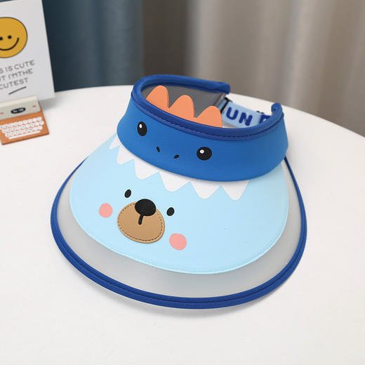 【儿童防晒遮阳帽春夏季空顶帽】男童女童卡通大帽檐宝宝帽子防紫外线，透气舒适；大帽檐，有效防紫外线；可爱卡通造型，男女童皆宜；保护宝宝娇嫩肌肤，让他们健康成长！ 商品图5