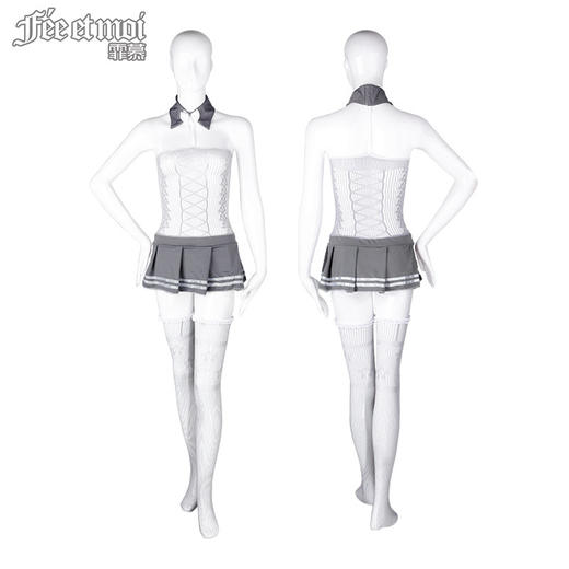 霏慕情趣女装内衣激情套装衣服性感水手网袜制服连身调情大码制服睡衣7598 商品图4