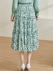 剩S 米思阳2026秋季新款优雅减龄碎花雪纺半身裙松紧腰显瘦大摆裙2202 商品缩略图2