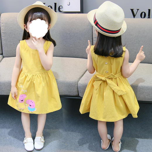 裁缝学苑 TW17女童连衣裙公主裙1:1实物服装纸样剪裁图纸牛皮纸样 商品图7