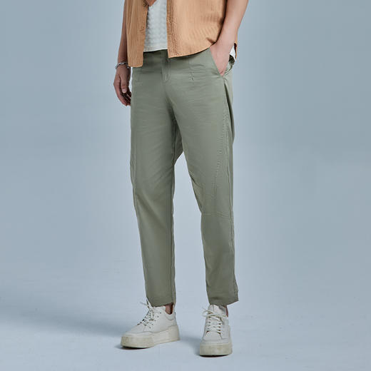 【断码清仓】HX 夏季休闲九分裤Z209320048101 商品图1