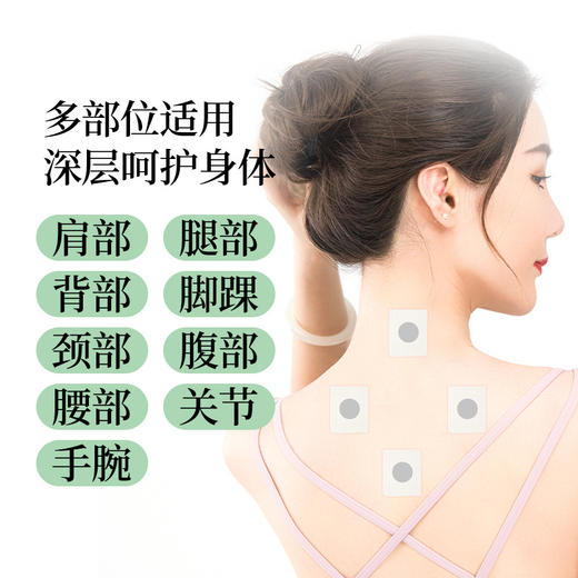  艾草三伏贴香港九龙大药房冬病夏治30贴/盒送穴位图批发三伏药贴 商品图1