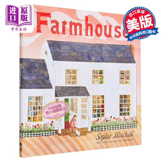 【中商原版】Sophie Blackall:Farmhouse 农家乐 英文原版 精品绘本 儿童故事书 4-6岁 商品图0