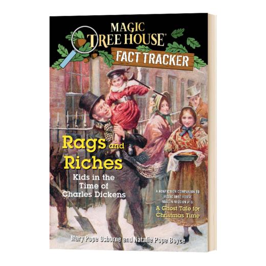 英文原版 Rags and Riches MTHFT#22 神奇树屋小百科系列22 儿童英语章节小说 英文版 商品图1