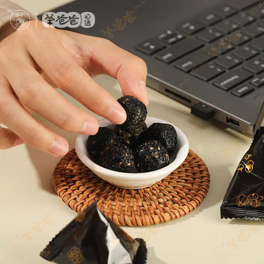 【益品良食】黑芝麻丸丨g 保质期6个月药食同源| 没事儿嚼一颗，呵护黑发养红颜 商品图4