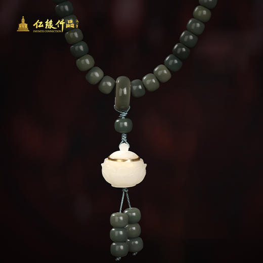 绿菩提根跑环手串 商品图1