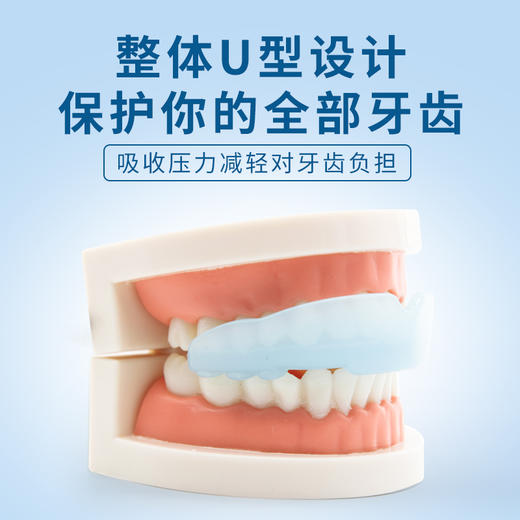 Panda Brother熊猫兄弟防磨牙套（蓝色 热熔） 商品图2