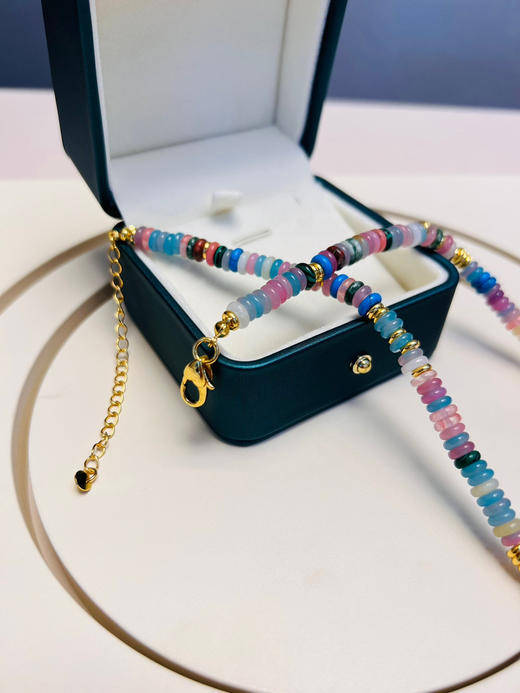 711-6 彩色天然石项链199，手链169 商品图4