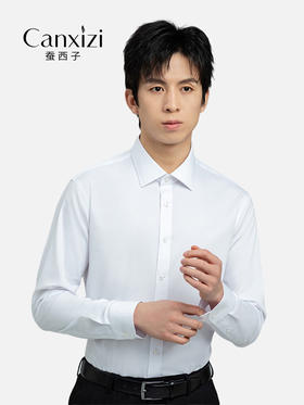 男士公务白衬衫
