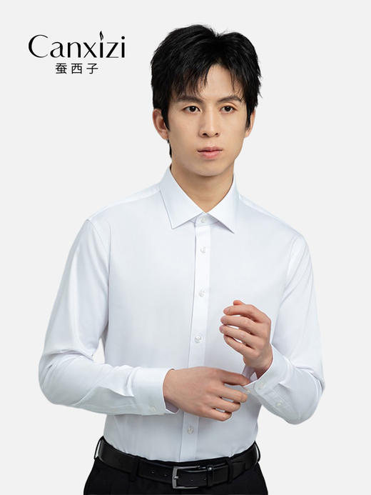 男士公务白衬衫 商品图0