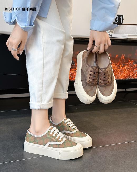 新品女式百搭透气网纱百搭板鞋515B32597 商品图7