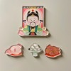 财神爷灶神冰箱贴二次元拜神冰箱贴新时代灶王爷网红磁吸亚克力 商品缩略图0