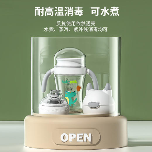 宝宝吸管鸭嘴杯婴儿喝水一杯四用唇控学饮杯嘬口杯喝水杯防摔防呛 商品图2