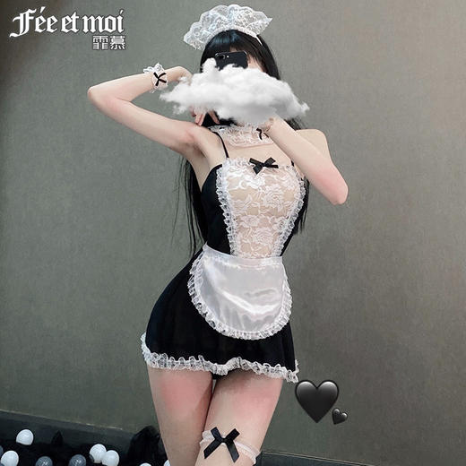霏慕情趣内衣lingerie角色扮演性感*大码女仆套装欧美7911 商品图2