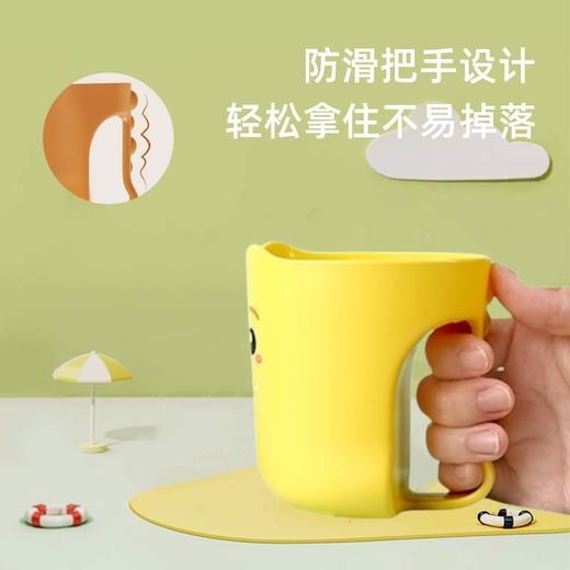 婴童牙刷牙杯组合360度旋转清洁软毛牙刷宝宝专用漱口喝水杯可爱 商品图3