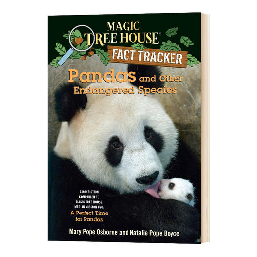 英文原版 Pandas and Other Endangered Species MTHFT#26 神奇树屋小百科系列26 儿童英语章节小说 英文版 商品图0