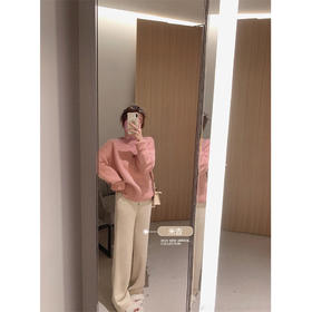 金蘑菇菇【断码 】 冬日解压裤 / 厚度+++  加厚加绒中高腰直筒拖地休闲裤