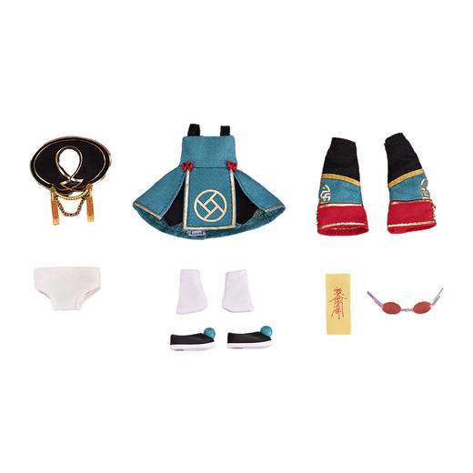 【GSC现货】粘土娃  国潮系列：僵尸双子 生姜/蒜头 服装套组 商品图5