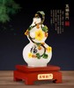 【彼达思】琉璃玉葫芦五福临门摆件珐琅彩琉璃工艺品家居装饰客厅玄关办公室桌面摆件 商品缩略图0