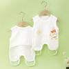 新生婴儿肚兜夏季薄款透气儿童连腿半背衣宝宝背心式兜兜护肚围 商品缩略图3