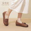 信诺真皮舒适女鞋2023新款秋季软底妈妈鞋子单鞋拇外翻中老年皮鞋23Q5992-20 商品缩略图4
