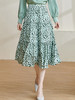 剩S 米思阳2026秋季新款优雅减龄碎花雪纺半身裙松紧腰显瘦大摆裙2202 商品缩略图1
