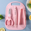 宝宝辅食剪刀吃饭套装婴儿专用工具剪肉食物面条外带便携式 商品缩略图2