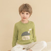 mettekids儿童羊绒衫2023秋季新款抹茶绿针织衫男童女童卡通毛衣 商品缩略图3
