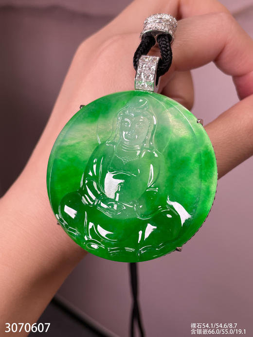 3070607、观音吊坠。具体价格微信咨询 商品图2