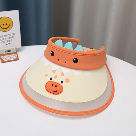 【儿童防晒遮阳帽春夏季空顶帽】男童女童卡通大帽檐宝宝帽子防紫外线，透气舒适；大帽檐，有效防紫外线；可爱卡通造型，男女童皆宜；保护宝宝娇嫩肌肤，让他们健康成长！ 商品图9