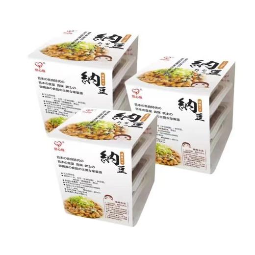 慈心缘即食纳豆4盒装拉丝发酵小粒鲜纳豆   4盒*50g/组 商品图3