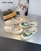 新品网纱女式小香风半拖休闲鞋515B32598 商品缩略图1