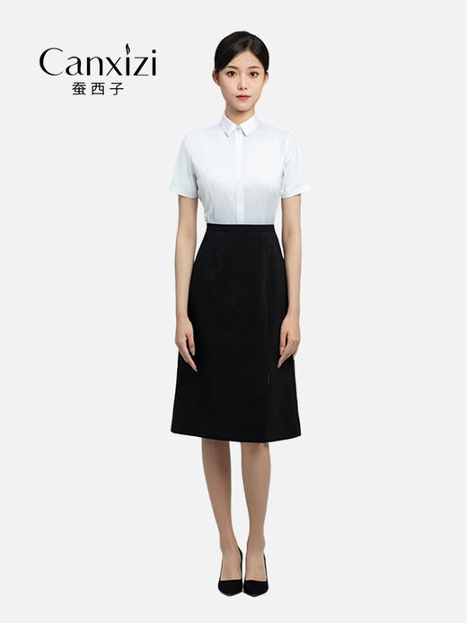 女士公务白衬衫 商品图2