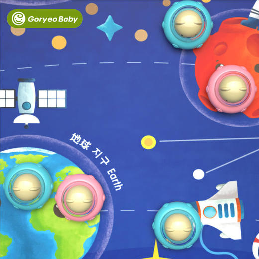 goryeobaby 亲子互动游戏 桌面冰壶 商品图2