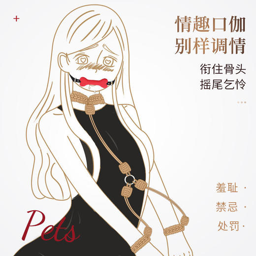 BDSM口球硅胶骨头道具口塞激情口塞口伽玩具情趣成人用品角色扮演 商品图1