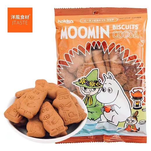 北陆制果姆明卡通可可味饼干60g/袋 商品图0